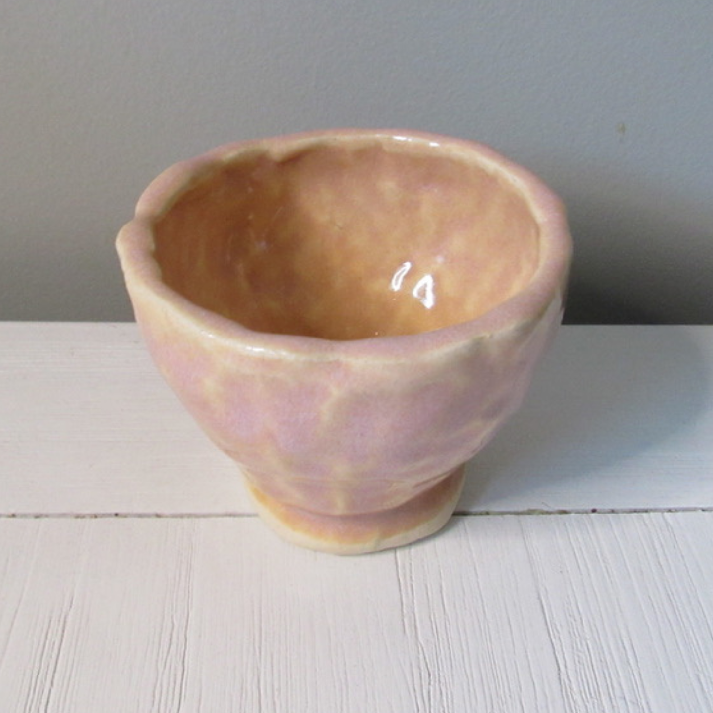 Pink Ceramic Sipper Cup