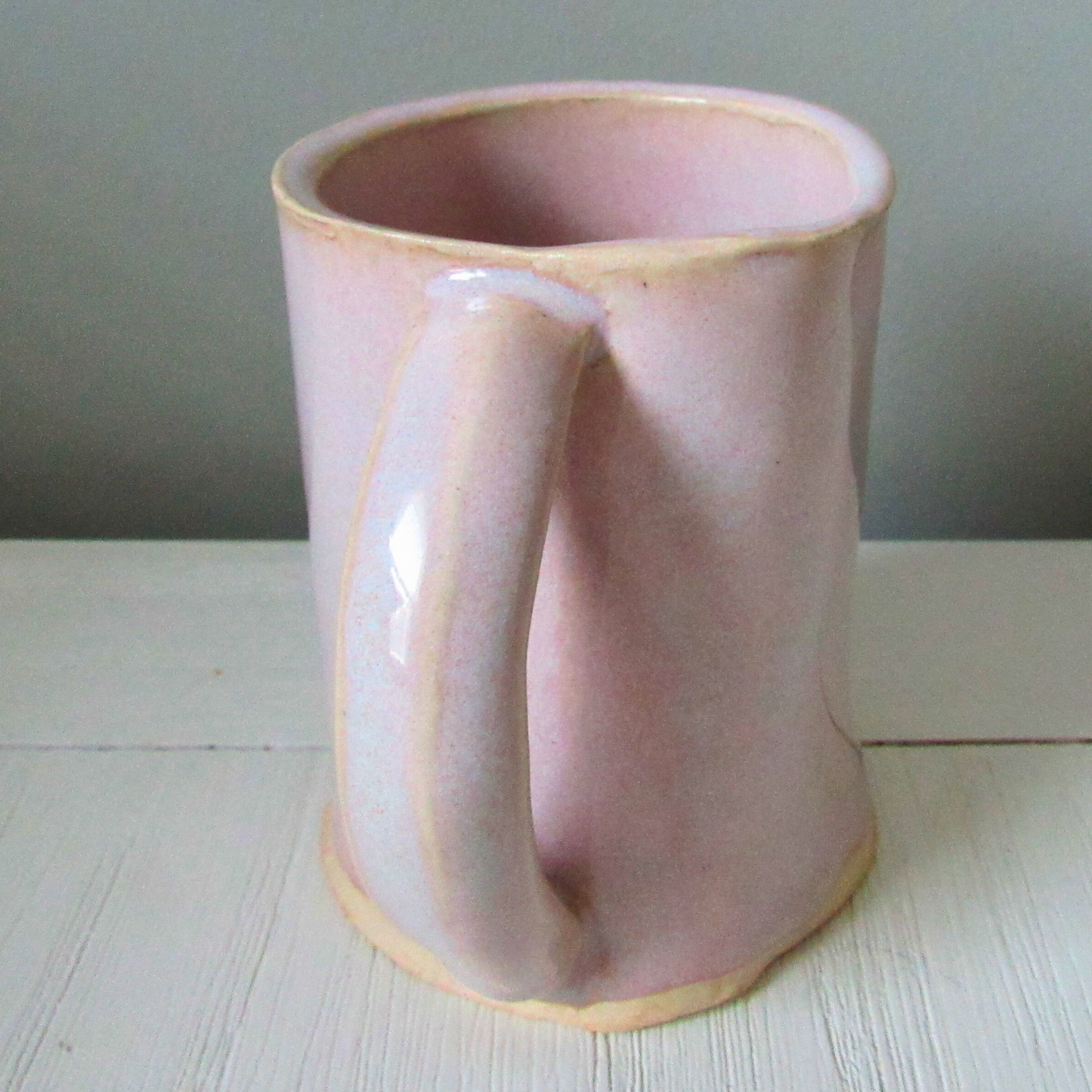 Blush Pink Mug - Handmade Pottery Mug