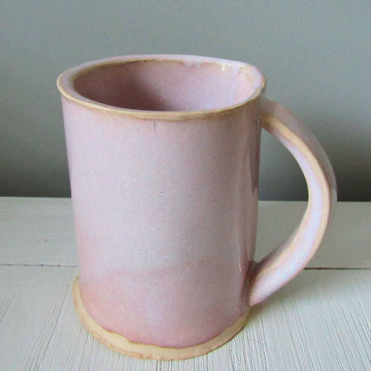 Blush Pink Mug - Handmade Pottery Mug