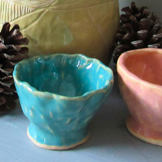 Ceramic Sipper Cup - Handmade Pottery Cup